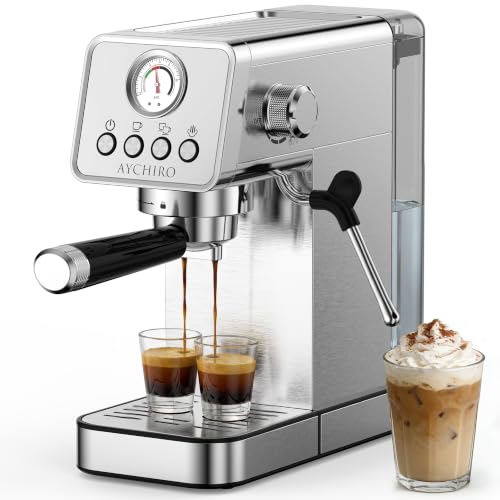 AYCHIRO 20 Bar Espresso Machine with Gauge