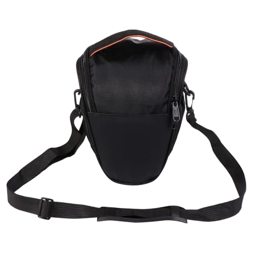 CATIEBYE Funda para Cámara DSLR y Mirrorless, Bolsa de Hombro Protectora de Nailon Resistente, Compartimentos Amplios y Correa Ajustable para Fotografía y Viajes