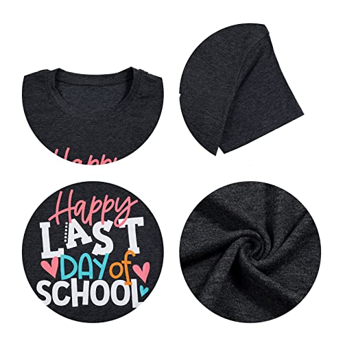 Last Day of School Teacher Shirt Funny Teacher Tshirts Teachers Day Tees Teacher Life Casual Tops - image 6