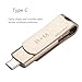 immagine 5Chiavetta USB 3 in 1, espansione di memoria, multi-funzione, tipo C USB 3.0 + micro chiavetta USB compatibile per cellulare/Android/Windows PC (64 GB)
