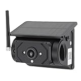 CHICIRIS Drahtlose Rückfahrkamera, Magnetische Anhänger-Rückfahrkamera 1080P mit Nachtsicht, IP68 für Wohnmobil-Anhänger, LKW, Boot, Solar-Typ-C-Aufladung