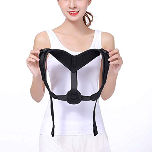 Correcteur de posture dos rappel vibration pour mal de dos ajustable