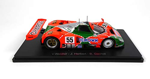 OPO 10 coche 1:43 Mazda 787B Winner Le Mans 1991 miniatura 6