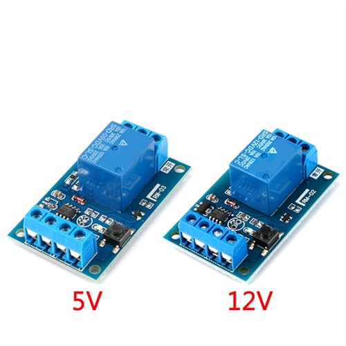 Relé biestable 5V para interruptor modificado de coche con botón de parada arranque y bloqueo 2