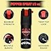 FIGHTSENSE Mini Stun Gun Keychain & Pepper Spray Combo Pack for Self Defense Kit - Extremely Powerful Stun Gun Flashlight for Women (Black)