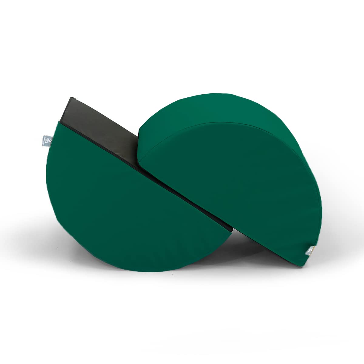 Foamnasium Mini Tumbler Set, Indoor Foam Playset, 2 Piece Soft Toddler and Active Kids Play Foam Climber for Balancing, Crawling, Climbing, Sliding and Jumping, Made in The US, Enhanced Emerald- 1 PIECE ONLY