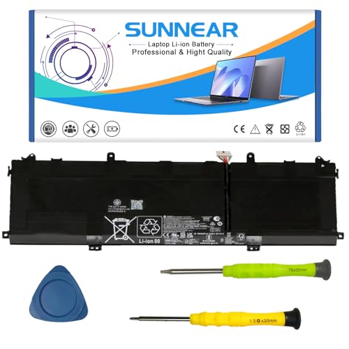 SU06XL L29184-005 Laptop Battery Compatible with HP Spectre X360 15-df0xxx 15-df1xxx 15-df0013dx 15t-df100 15t-df000 15-DF1043DX Series HSTNN-DB8W L29048-271 SUO6XL SU06084XL