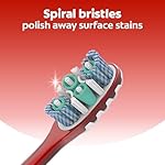 Colgate 360 Optic White Advanced Whitening Toothbrush, Adult Medium Toothbrush with Whitening Cups, Helps Whiten Teeth and Removes Odor Causing Bacteria, 2 Pack - Image 3