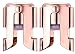 OWO Champagne Stopper, Stainless Steel Bottle Plug Sealer for Sparkling Wine, Superior Leak-Proof Bubble Retaining Saver, No Sharp Edge, No Spill, Fizz Saver, Passed Press Test (Rose Gold)