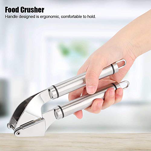 Triturador de alho higiênico, espremedor de alho, não é fácil de ferrugem Alho manual de espremedor