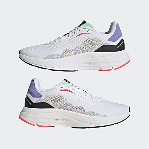 Image of Adidas Runtheworld Fabric Lace Up Women's Sport Shoes