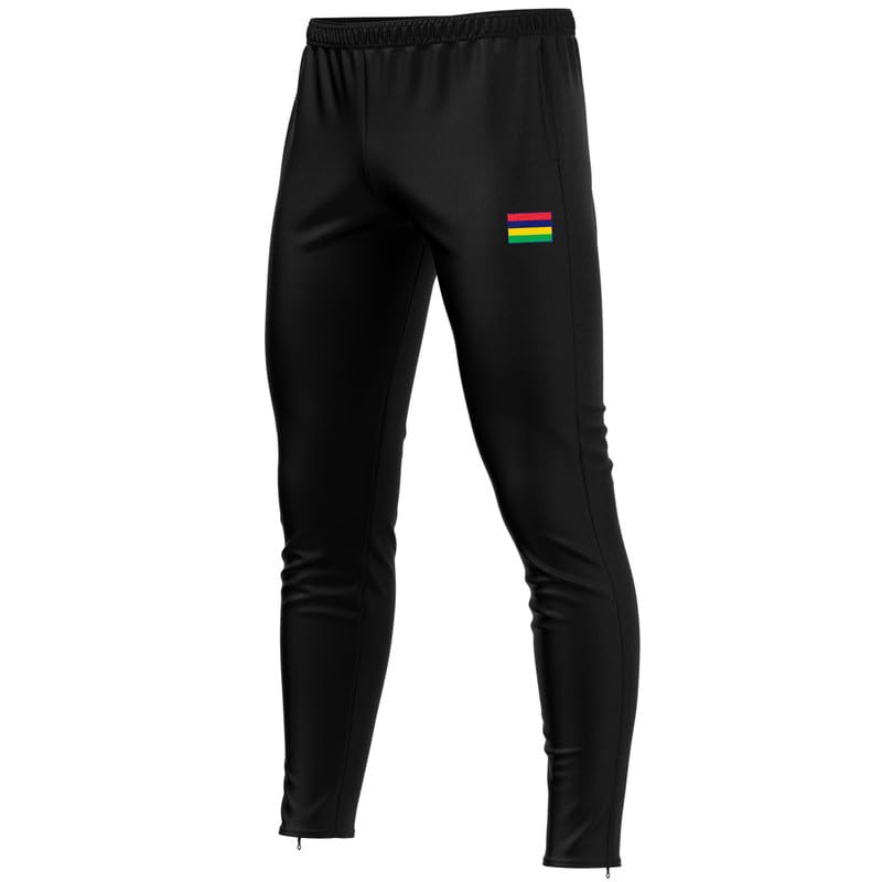 Pantalón Maurice MR-69 Fútbol negro largo deportivo cómodo para hombre y juvenil