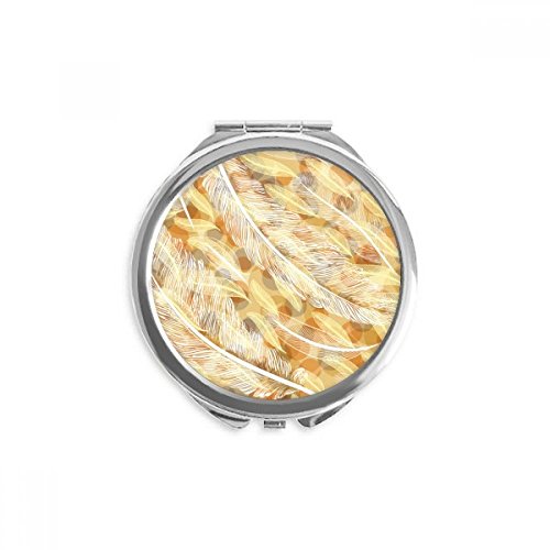 Miroir de maquillage compact motif japonais nature graffiti, le cadeau idéal et utile