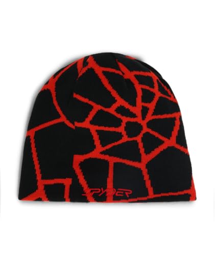 Bonnet Spyder Reversible Web Hat pour homme accessoire de ski réversible noir