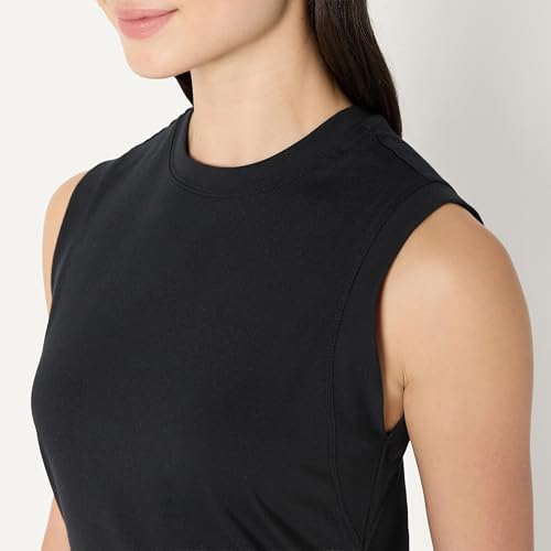 Image of Amazon Essentials Women's Relaxed-Fit Cotton Muscle Tee
