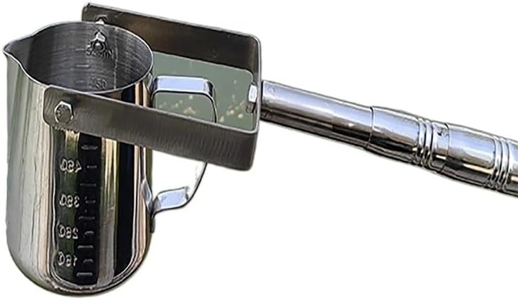 Sampler Lightweight Water Stainless Steel Water Sample Dipper, Portable Telescopic Metals Rod Water Sampling with Graduated, Swing Liquid Sampler for Pond Stream Pool(150cm/59in)