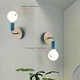 ★Montaje fácil y rápido:Adecuado para lámparas de bajo consumo, LED y lámparas incandescentes con base de tornillo Las bombilla se pueden reemplazar por E27 (menos de 60W). (Bombillas no incluidas).Consejo de instalación: destornillador para apretar el soporte en la pared, conectar la lámpara al soporte
