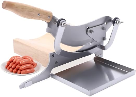 Cortadora manual de carne acero inoxidable ajustable 1-12mm miniatura 1