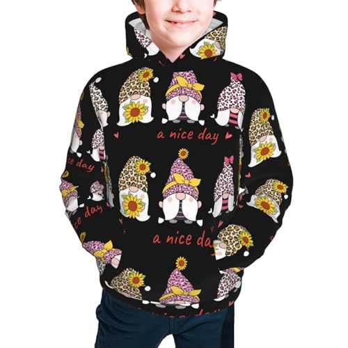 Have a Nice Day Kid Hoodies Boys Sweatshirts Girls Pullover with Pocket3