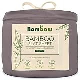 SOSTENIBLE: Las sábanas Bambaw tienen la ventaja de ser como sabanas de seda pero veganas. Por lo tanto, estas sabanas Bambaw son buenas para el cabello y la piel.