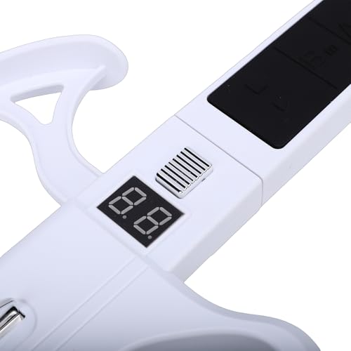 Jelquix Kids Electric Guitar, Foldable Stringless LED Light Up 7 Sounds BT Rechargeable with Drum Machine 4 Rhythms, Music Toy Instrument for Ages 3 4 5 6 7 8 9 10 11 12 (White) - Image 2