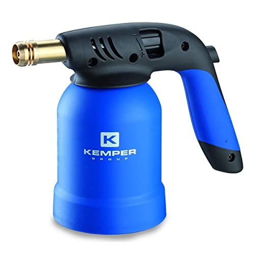 Kemper - Lampe à souder Multifonctions Chalumeau à gaz Cuisine Barbecue Soudure KE2019 Allumage Piezo