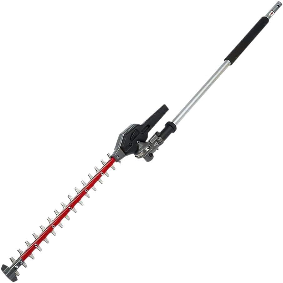 49-16-2719 Articulating Hedge Trimmer Attachment Fits for Attachment System & Power Head Replacement. 20" Blade with 1" Cut Capacity. 270 Deg Articulating Mechanism