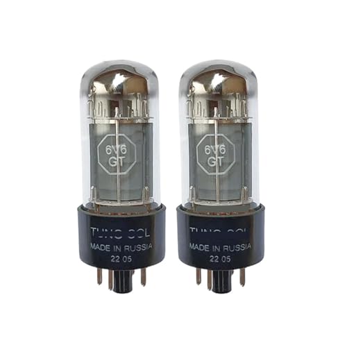 FLEYYXBN 6V6GT Vacuum Tube Directly Replaces 6P6P/6N6C/CV511, HiFi Audio Electronics(2pcs Matched Pair)
