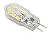G4 LED Light Bulbs G4 Bi-Pin Base 1.5W (20W Halogen Bulb Equivalent) 12V Warm White 3000K LED Bulbs for Landscape Ceiling Under Counter Puck Lighting,Pack of 10,Clear Cover
