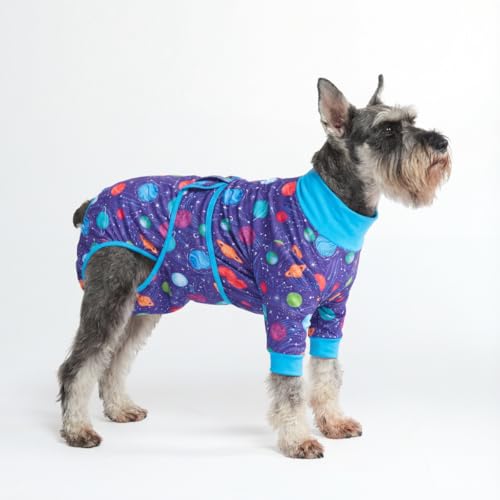 Image of Spark Paws Dog Recovery Suit - Surgical Onesie After Surgery, Male & Female | Full-Body & Belly Coverage Post Spay, Neuter or Abdominal Surgery - a Soft Cone Alternative. Breathable; Fits All Breeds
