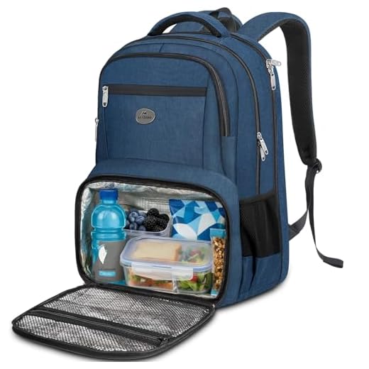MATEIN Travel Laptop Backpack with Cooler