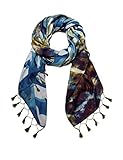 Desigual; Rectangle Foulard; Blue; Camu