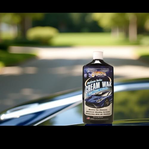 Gliptone Platinum Series Cera en Crema 16 oz para Autos miniatura 4