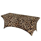 Housse de table rectangulaire élastique : nappe extensible fabriquée à partir de tissu polyester élastique avec élasthanne ajouté, offrant une finition lisse et infroissable qui reste en place lors de l'utilisation