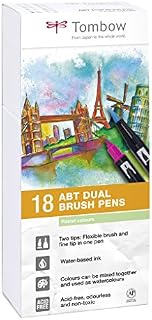 Tombow ABT Dual Brush Pen - Pastel (Pack of 18), ABT-18P-5