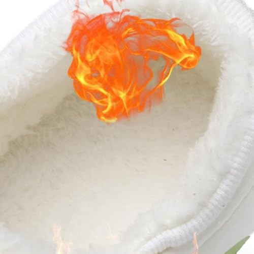 Premium Comfort Thermal EVA Closed Back Non Slip Women's Fuzzy House Slippers Indoor Soft Warm Home Shoes Plus Size4