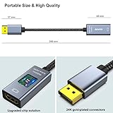 BENFEI Active DisplayPort to HDMI Adapter 4K@60Hz, Compatible with PC,Laptops, Desktop, Tablets, or DisplayPort docking stations, Supporting Eyefinity for Multi-screen Gaming - Image 6