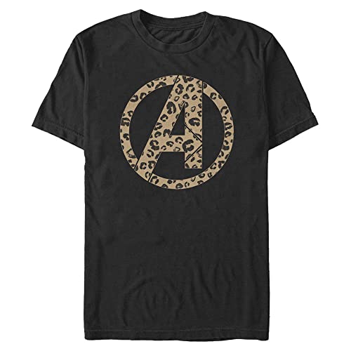 T-Shirt Marvel Avengers Homme Motif Léopard Haut Pop Culture Original