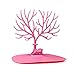 Produktbild GiIiv Rotwild-Ohrringe Ketten Ringe Anhänger Armbänder Schmuck Ständer Schmuck Organisatorwanne Baum Lagerregal Fachbodenregal (Color : Small pink)