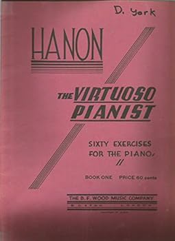 Paperback The Virtuoso-Pianist in Sixty Exercises, Book One (B.F. Wood, 1947) Book