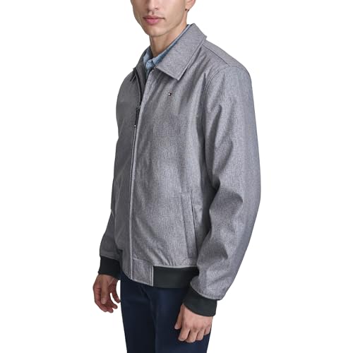 Image of Tommy Hilfiger Mens Classic Soft-shell Bomber Jacket