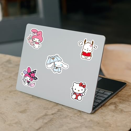 Image of CodersParadise Pack of 50 - Cartoon Stickers for Laptop, Luggage Bags, Journal, Bike, Scrapbook - Waterproof, Self Adhesive, Residue Free