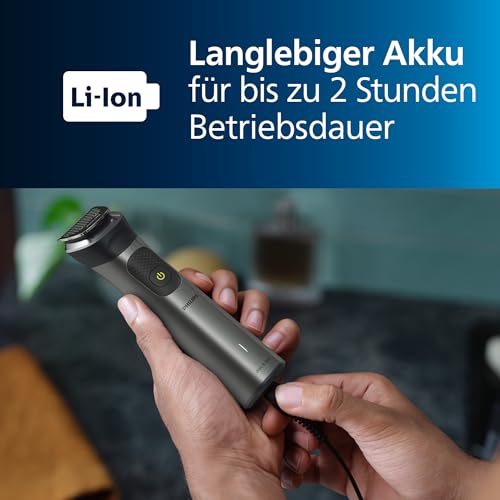 Philips Multigroom 7000 für Herren, All-in-One-Trimmer, elektrischer 15-in-1 Barttrimmer und...