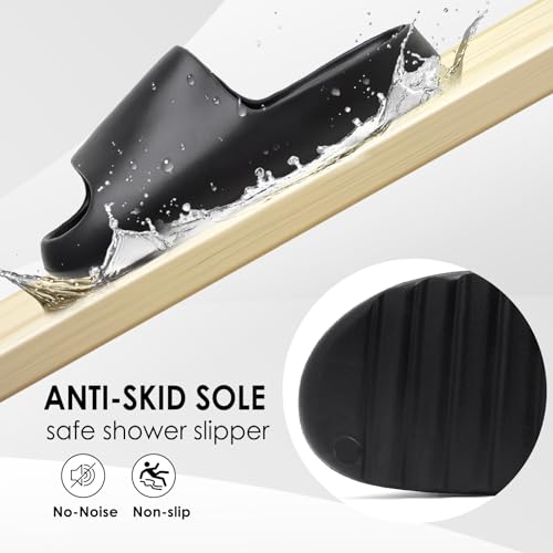 Hsttgsr Pillow Slippers for Women and Men, EVA Anti-Slip, Super Soft, Quick-Drying Comfort Cloud Slides for Showers, Lightweight Spa Massage Summer Sandals for Adults, Indoor and Outdoor2