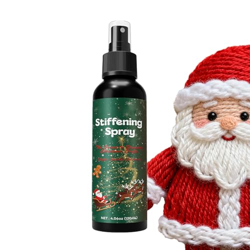 Spray Fissante Per - Spray Rinforzante A Lunga Durata, Fissativo Per Cappelli E Uncinetto | Sprray Portatili Per Tesssuti Da 120 Ml/50 Ml Per Decorazioni Natalizie, Lavorazione Di