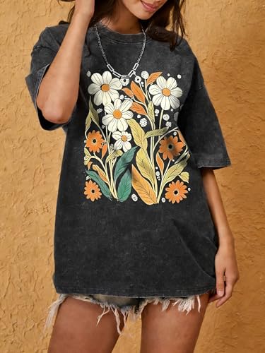 Women's Short Sleeve Oversized Tops - image 2