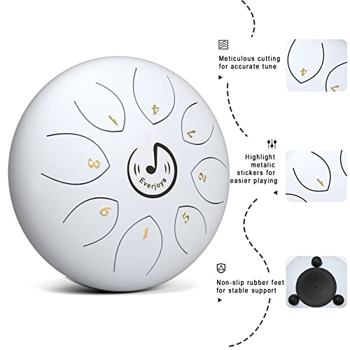 Steel-Tongue-Drum-8-Notes-6-Inches-D-KeyHandpan-Drum-Percussion-Instrument-for-Beginner-meditation-healing-Concert-Yoga-steel-Drum