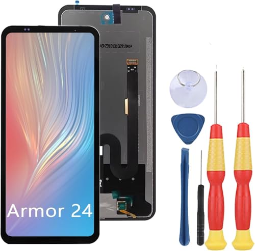 Écran LCD compatible avec Ulefone Armor 24 afficheur tactile bloc de rechange