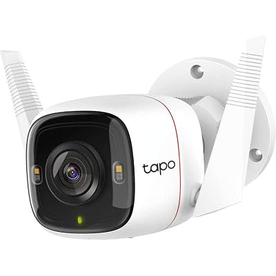 Tapo C320WS, 2K 4MP Dış Mekan Wi-Fi/Ethernet Güvenlik Kamerası, Hareket Algılama, IP66 Su Geçirmez, 30m Starlight Gece Görüşü, Çift Yönlü Ses, Bulut/Yerel Depolama, Sesli ve Işıklı Alarm
