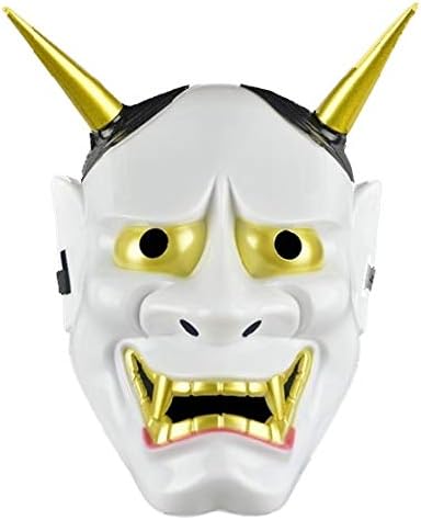 Amazon リタプロショップ パーティ用 変装マスク お面 おめん 般若 はんにゃ 尖角ver コスプレ 仮装 通販
